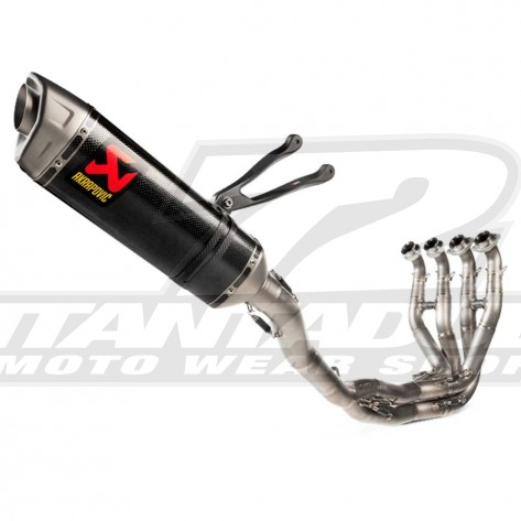 Scarico Completo Akrapovic RACING LINE - Carbonio/Acciaio Inox - S-K10R10-RC - Offerta Online