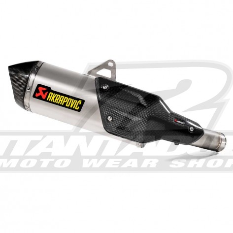 Terminale di Scarico Akrapovic SLIP-ON LINE - Titanio - S-K10SO22-HWT - Offerta Online