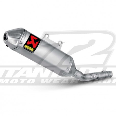 Terminale di Scarico Akrapovic SLIP-ON LINE - Titanio - S-S2SO5-BNTA - Offerta Online
