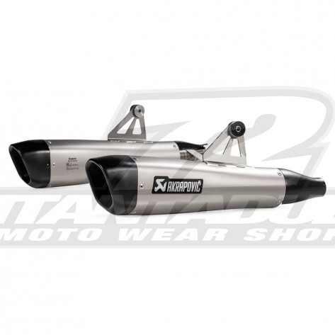 Terminali di Scarico Akrapovic SLIP-ON LINE - Titanio - S-T12SO4-HCQT - Offerta Online