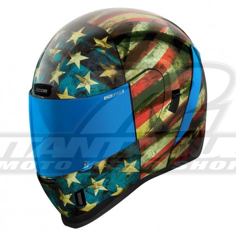 Casco Moto Icon AIRFORM Old Glory - Glory - Offerta