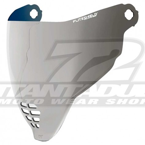 Visiera Icon AIRFLITE FLITESHIELD DOT - Warboy Chrome - Offerta