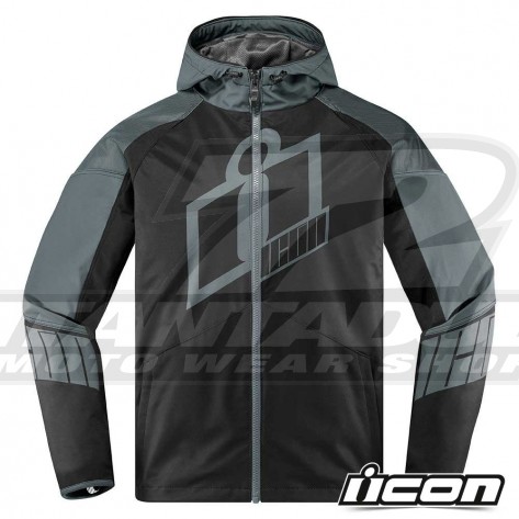 Giacca Moto Icon MERC Crusader - Grigio