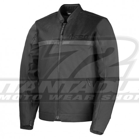Giacca Moto Icon MIDHAWK - Nero - Offerta