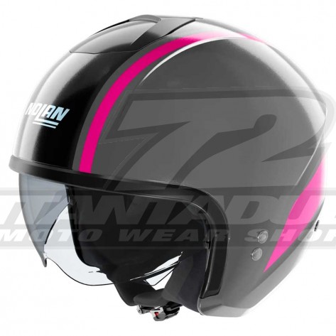 Casco Moto Nolan N20-2 Dolce Vita 346 - Grigio Lava Fucsia - Offerta