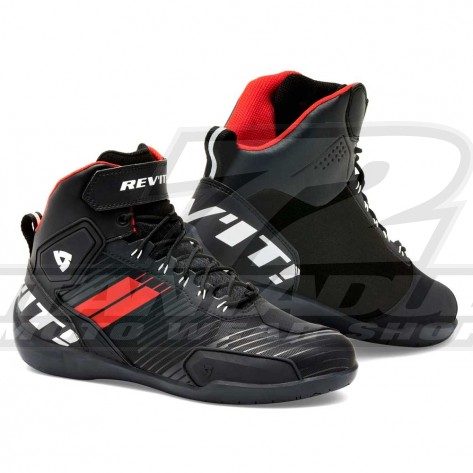 Scarpe Moto REV'IT! G-FORCE - Nero Rosso Neon