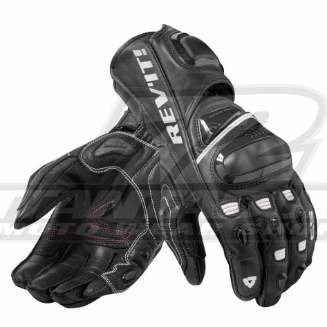Guanti Moto REV'IT! JEREZ 3 - Nero Bianco - Offerta Online