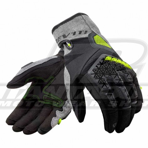 Guanti Moto REV'IT! MANGROVE - Argento Nero - Offerta Online