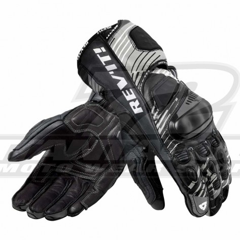 Guanti Moto REV'IT! APEX - Bianco Nero - Offerta Online