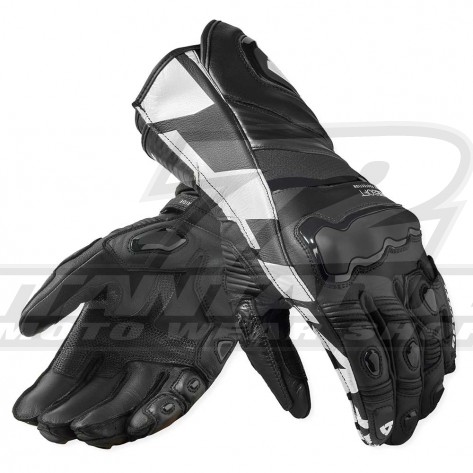 Guanti Moto REV'IT! JEREZ 4 - Nero Bianco - Offerta