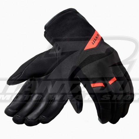 Guanti Moto REV'IT! GRAFTON H2O - Nero Arancione Neon - Offerta Online