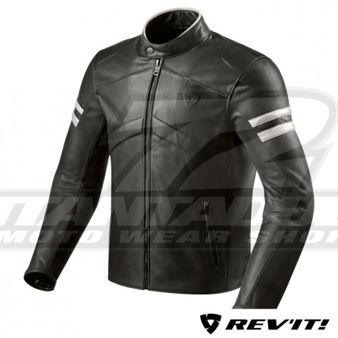 Giacca REV'IT! PROMETHEUS - Nero Bianco