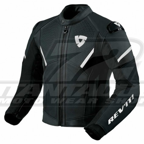 Giacca Moto REV'IT! MATADOR - Nero Bianco - Offerta Online