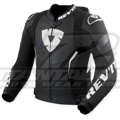 Giacca Moto REV'IT! ARGON 3 PRO - Nero Bianco - Offerta