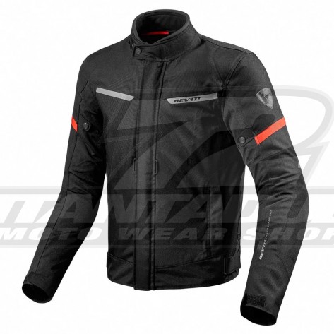 Giacca Moto REV'IT! LUCID - Nero Rosso