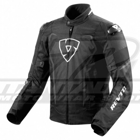 Giacca Moto REV'IT! VERTEX H2O - Nero