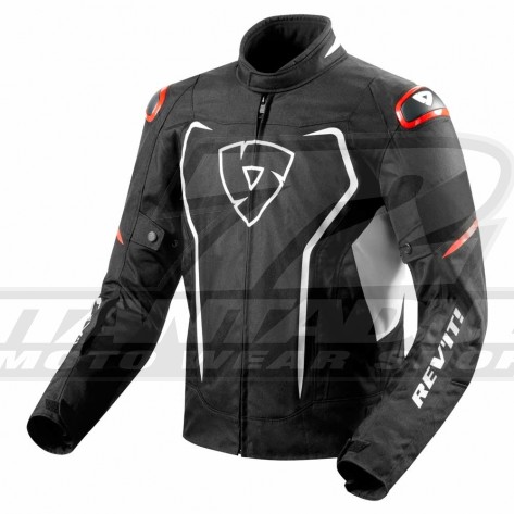 Giacca Moto REV'IT! VERTEX H2O - Bianco Rosso