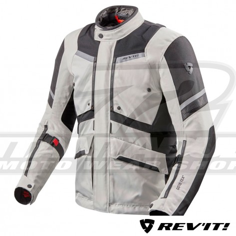 Giacca REV'IT! NEPTUNE 2 GTX - Argento Nero