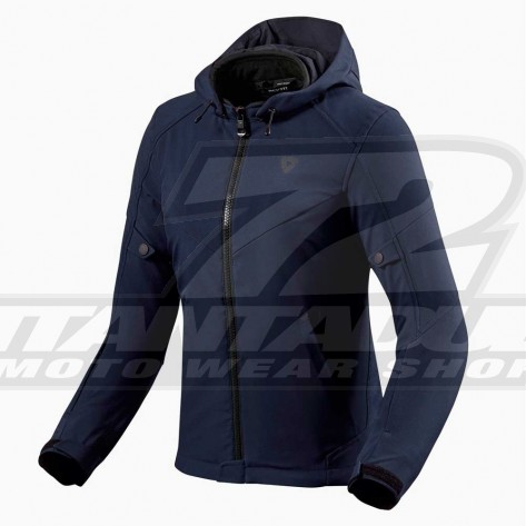 Giacca Moto Donna REV'IT! AFTERBURN H2O LADIES - Navy Scuro - Offerta Online