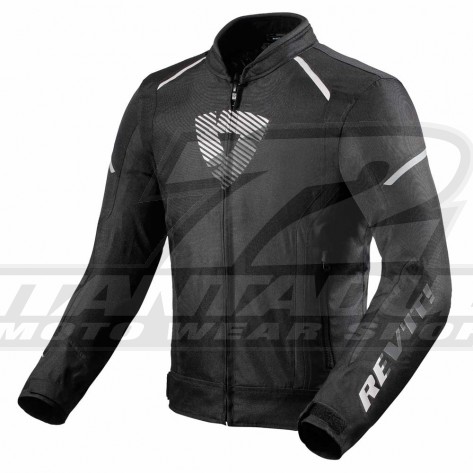 Giacca Moto REV'IT! SPRINT H2O - Nero Bianco