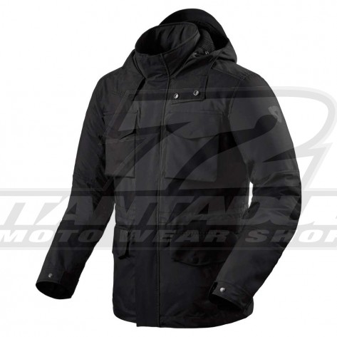 Giacca Moto REV'IT! TRIOMPHE 2 H2O - Nero - Offerta Esclusiva