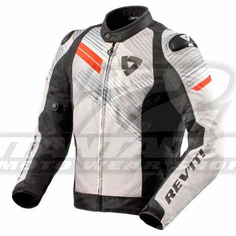 Giacca Moto REV'IT! APEX TL - Bianco Nero - Offerta Online