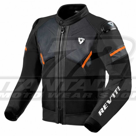 Giacca Moto REV'IT! MANTIS 2 H2O - Nero Arancione - Offerta Online