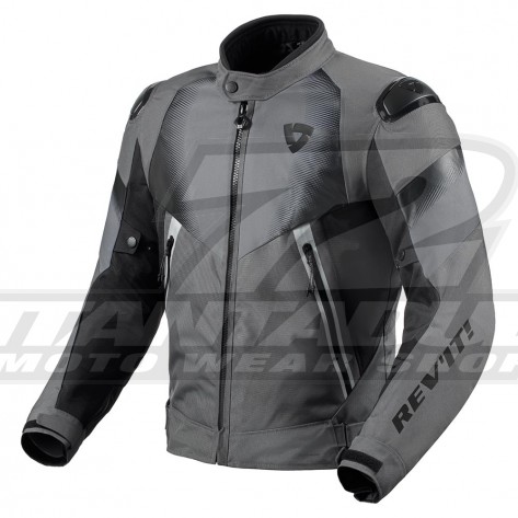 Giacca Moto REV'IT! CONTROL H2O - Grigio Nero - Offerta