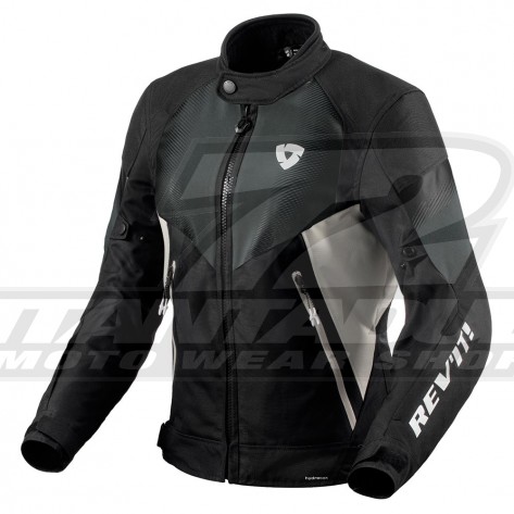 Giacca Moto Donna REV'IT! CONTROL H2O LADIES - Nero Argento - Offerta