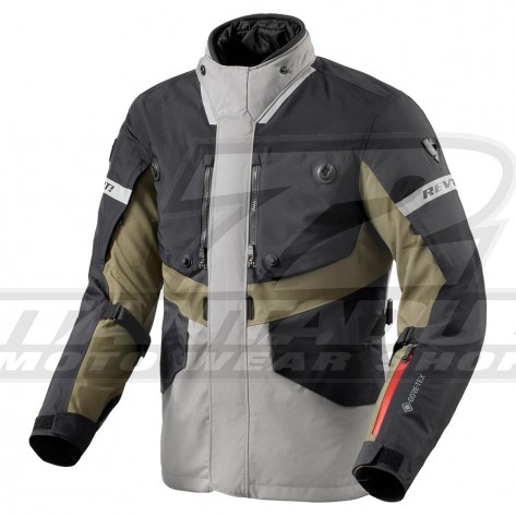 Giacca Moto REV'IT! NEPTUNE 3 GTX - Nero Verde Scuro - Offerta