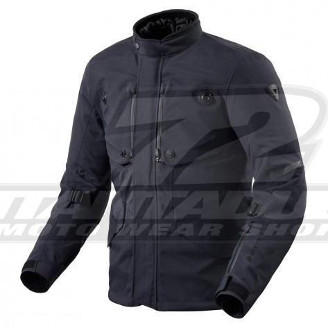 Giacca Moto REV'IT! TRENCH 2 GTX - Blu Scuro - Offerta