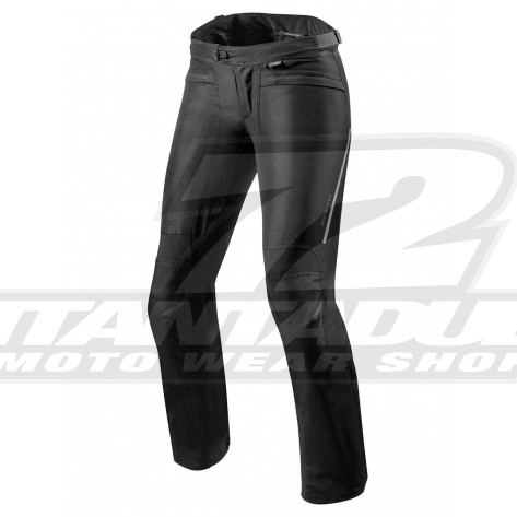 Pantaloni Moto Donna REV'IT! FACTOR 4 LADIES (Taglia Corta) - Nero - Offerta Online