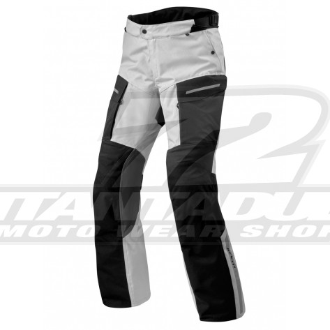 Pantaloni Moto REV'IT! OFFTRACK 2 H2O (Taglia Lunga) - Nero Argento - Offerta