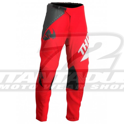 Pantaloni Cross Thor SECTOR EDGE - Rosso Bianco - Offerta Online