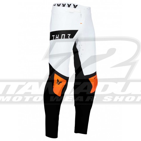 Pantaloni Cross Thor SPORTMODE ROGUE - Bianco Arancione - Offerta