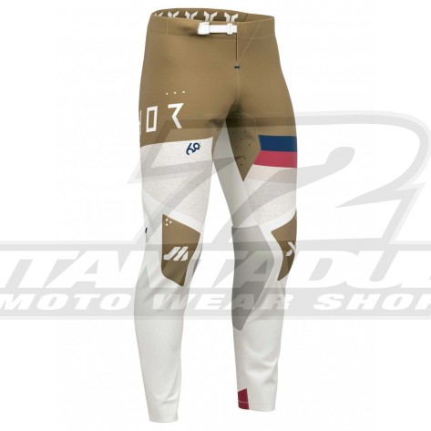 Pantaloni Motocross Thor SPORTMODE LEAGUE - Bianco Rame - Offerta