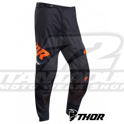 Pantaloni Cross Thor PULSE PINNER - Blu Notte Arancione