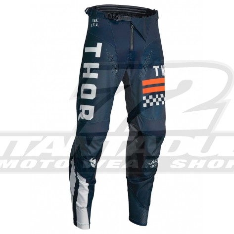 Pantaloni Cross Bambino Thor YOUTH PULSE COMBAT - Midnight Bianco Vintage - Offerta Online