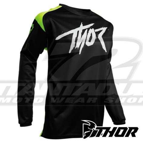 Maglia Cross Thor SECTOR LINK - Giallo Acido