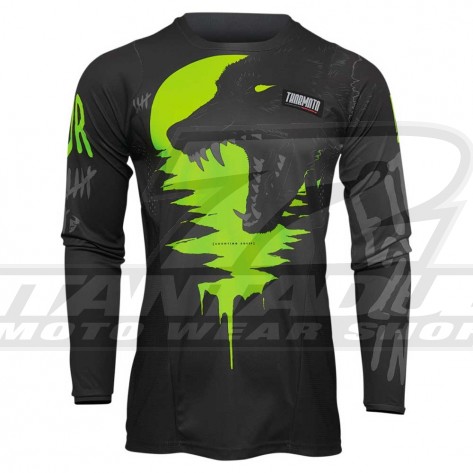 Maglia Cross Thor PULSE COUNTING SHEEP - Charcoal Acid