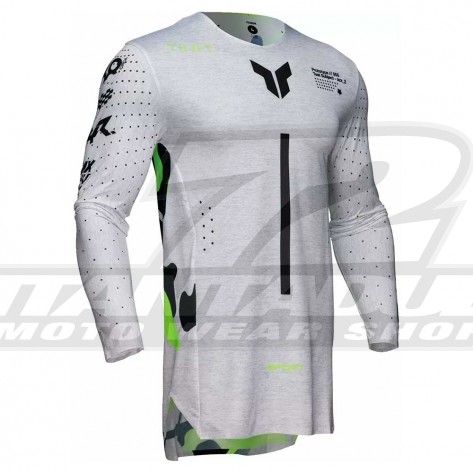 Maglia Cross Thor SPORTMODE RIOT - Bianco Acid - Offerta