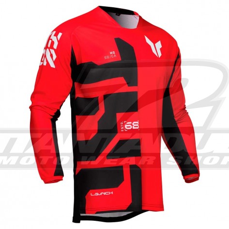 Maglia Cross Thor LAUNCHMODE FORGE - Rosso - Offerta