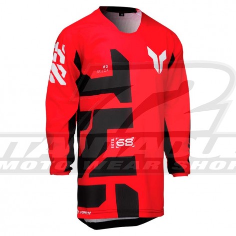 Maglia Cross Thor YOUTH LAUNCHMODE FORGE - Rosso - Offerta