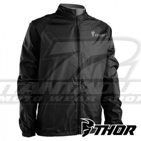 Giacca Antipioggia Thor PACK - Nero Carbone