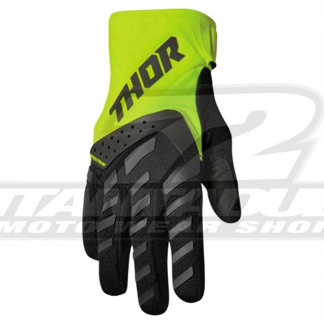 Guanti Cross Bambino Thor YOUTH SPECTRUM - Nero Acid