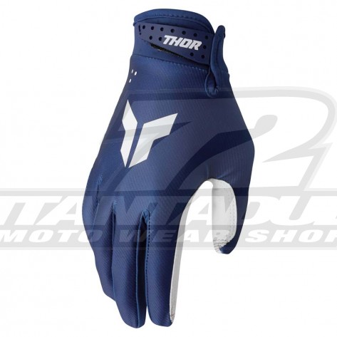 Guanti Cross Bambino Thor YOUTH LAUNCHMODE SPLIT - Navy - Offerta