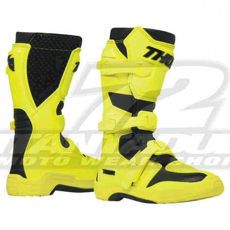 Stivali Cross Bambino Thor YOUTH BLITZ XR - Acid Nero - Offerta Online
