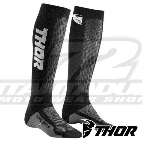 Calze Thor MX COOL Sock - Nero Carbone