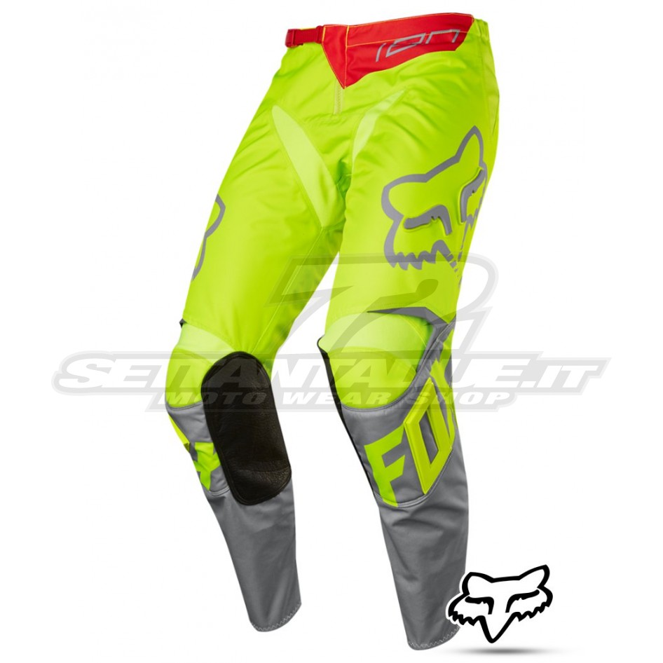 Pantaloni Cross Fox Racing 180 RACE 2017 - Giallo | SETTANTADUE.IT