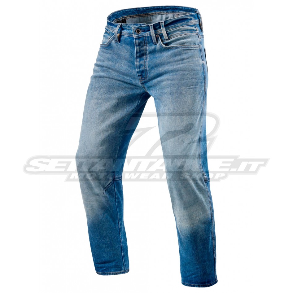 Jeans Moto REV'IT! SALT TF - Blu Medio Slavato - Offerta Online |  SETTANTADUE.IT